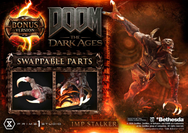 Preview: Prime 1 Studio DOOM: The Dark Ages - DOOM Imp Stalker (Bonus Version) 1/4 Statue